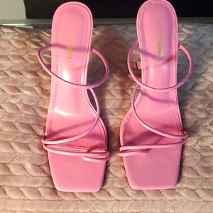 Pink Fashion Nova Sandals
